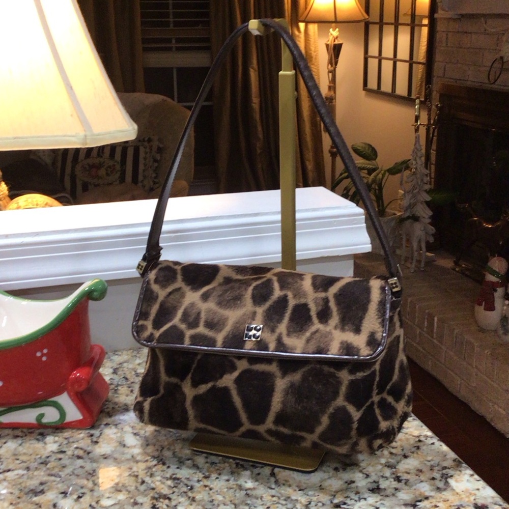 Kate Spade NY Giraffe Print  ~ Rare Made in Italy Original Price $400